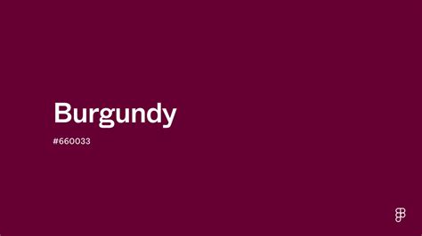 burgundy color code