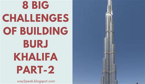 burj khalifa construction challenges pdf