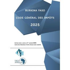 burkina faso code general des impots 2015
