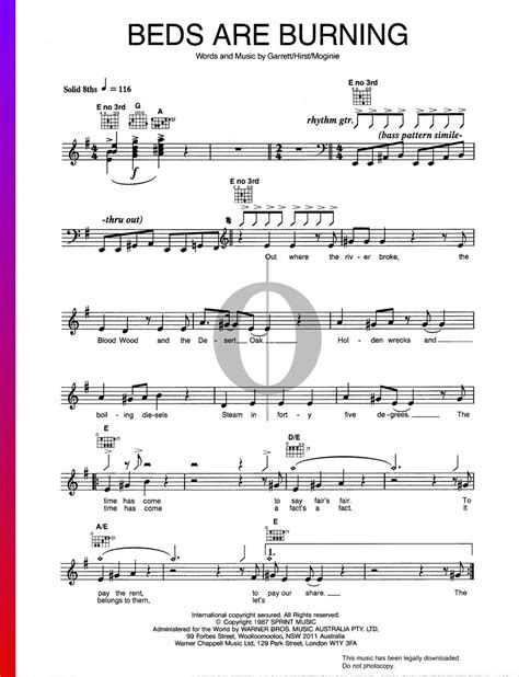 Burning Beds Song