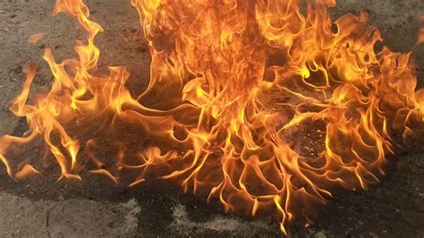 Burning Gasoline