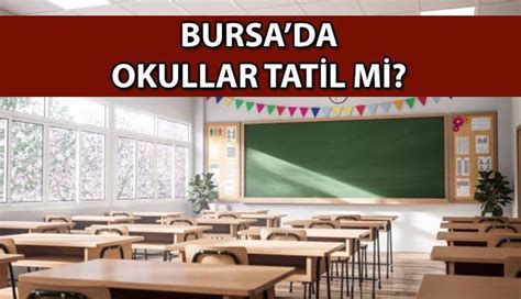 bursa'daki okullar.