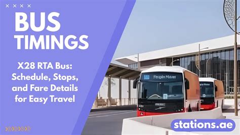 Bus X28 Schedule