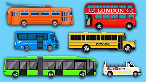 Buses Learn About Buses And Learn To Read The Learning Club 45 Photos Of Buses