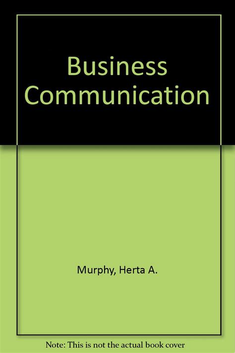 Business Communication Murphy