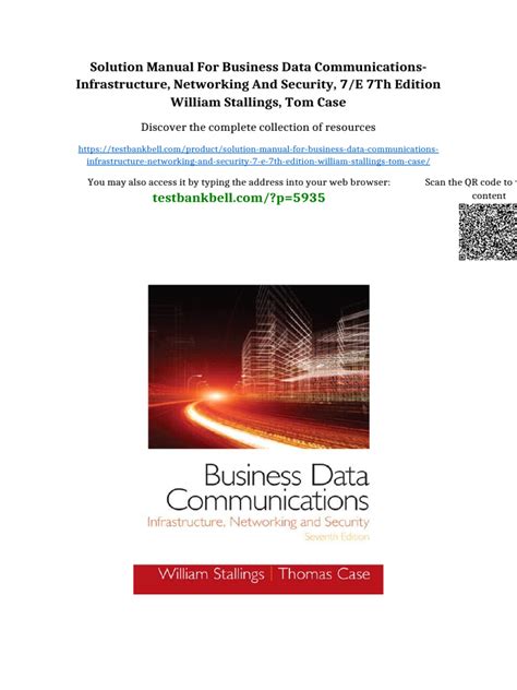 Business Data Communications Stallings Solution Manual