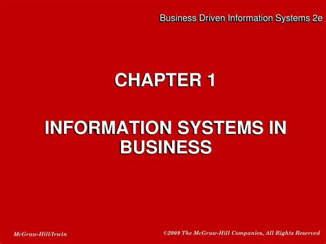 Business Driven Information Systems 2e Blatzen Free Ebook