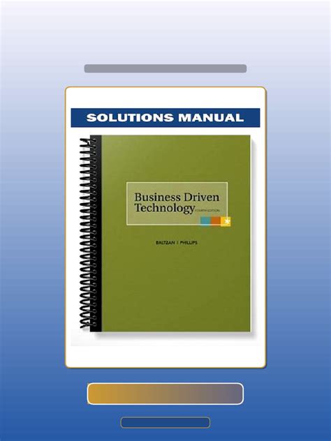 Business Driven Technology 4th Edition Mcgraw Hill