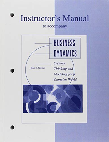 business dynamics instructors manual