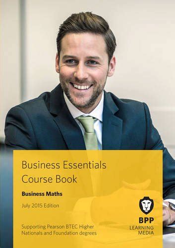 Business Essentials Business Maths Study Text