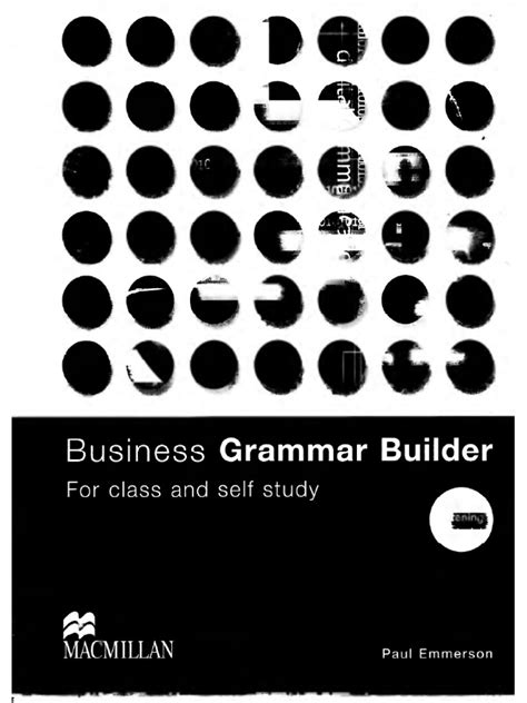 Business Grammar Builder Answer Key