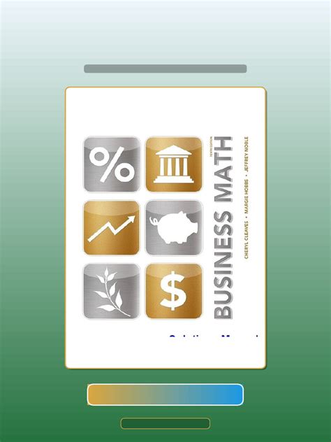 Business Math (10th Edition)