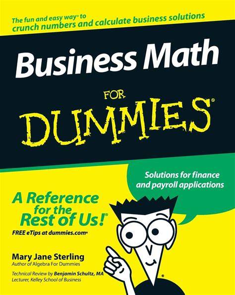 Business Math For Dummies Pdf Download Now