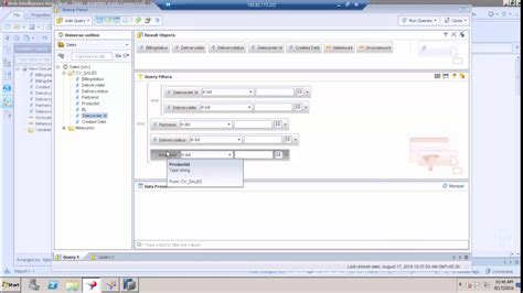 Business Objects Query Builder
