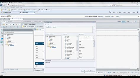 Business Objects Web Intelligence User Guide
