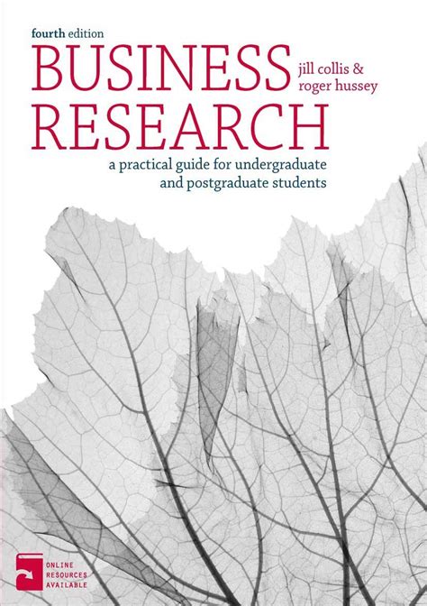 Business Research A Practical Guide For Undergraduate And Postgraduate Students
