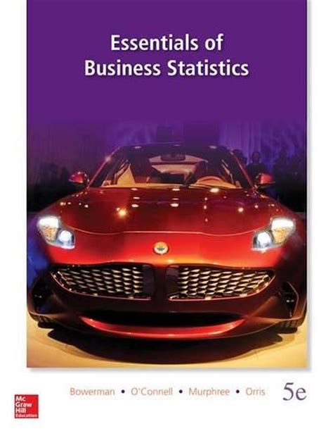 Business Statistics By Example 5th Edition Part A And Part B