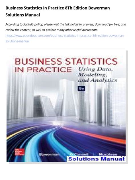 Business Statistics In Practice Google Books