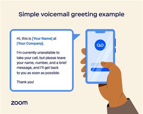 Business Voicemail Greeting Sample Script