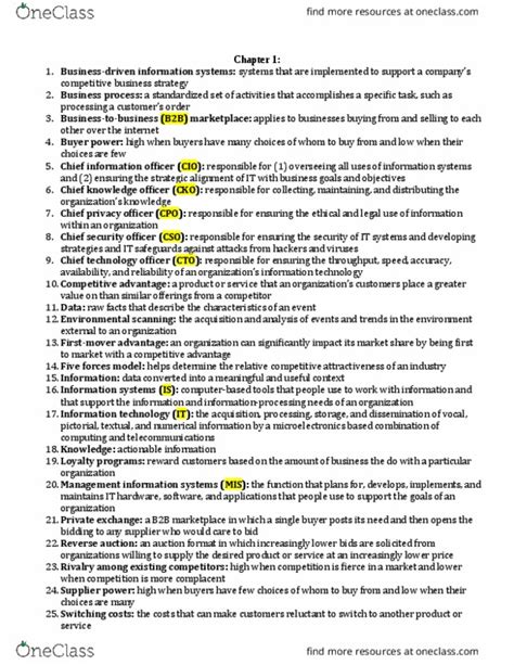 Full Download Business 100 Study Guide 