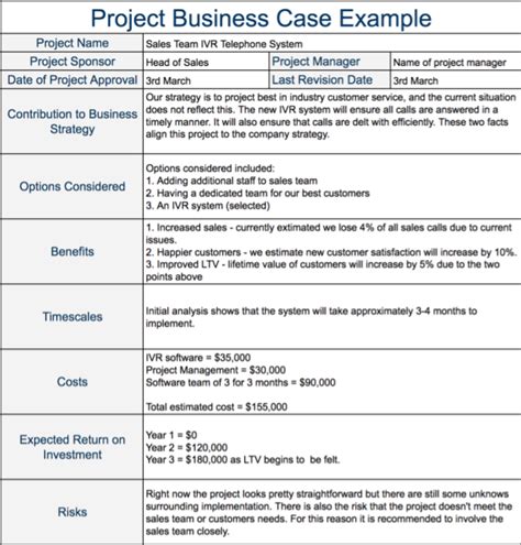 Full Download Business Case Document 