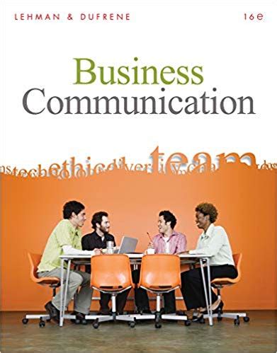 Download Business Communication By Lehman 16Th Edition 