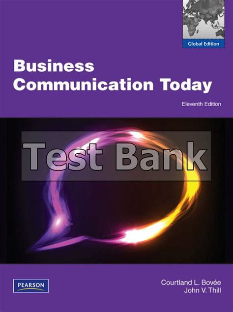 Full Download Business Communication Today 11Th Edition Test 