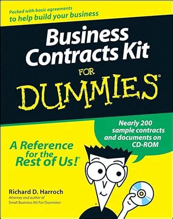 Read Business Contracts Kit For Dummies 