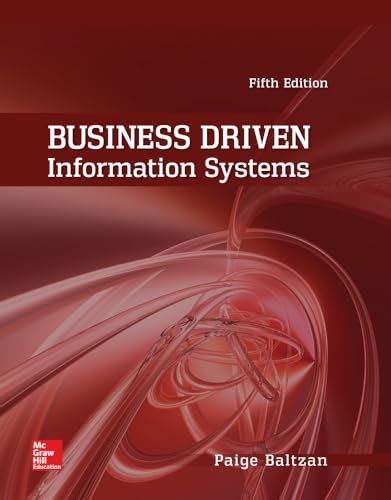 Full Download Business Driven Information Systems Isbn 