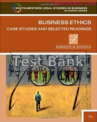 Full Download Business Ethics 7Th Edition Test Bank 