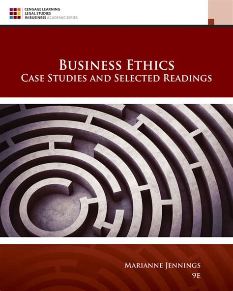 Download Business Ethics Case Studies And Selected Readings South 