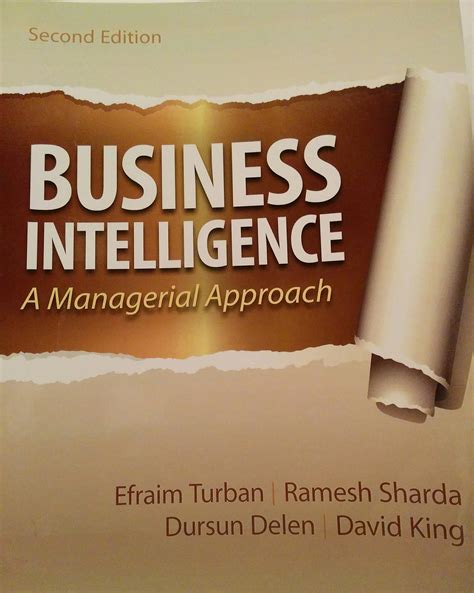 Read Online Business Intelligence A Managerial Approach Pearson Pdf 