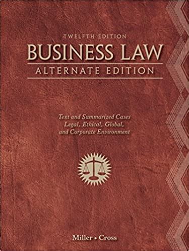 Download Business Law Clarkson 12Th Edition Chapter Outlines 