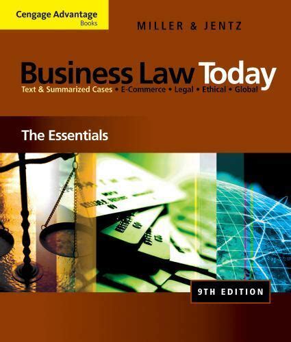 Full Download Business Law Today 10Th Edition Chapters 