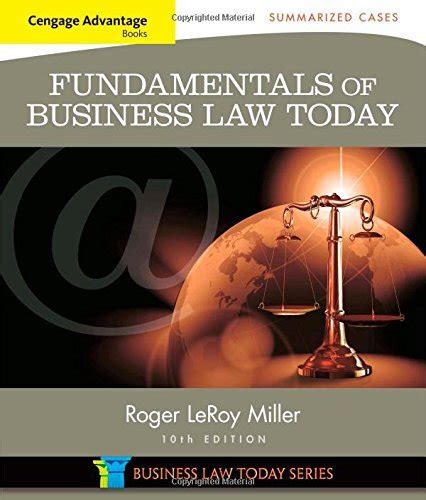 Read Online Business Law Today 10Th Edition Miller 