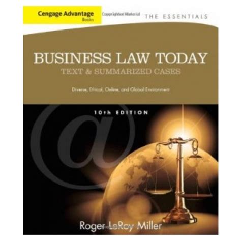 Full Download Business Law Today The Essentials 10Th Edition 