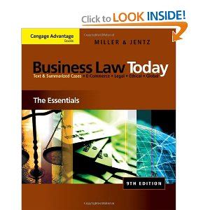 Read Business Law Today The Essentials 9Th Edition Online 