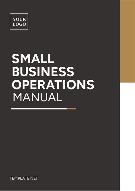 Read Online Business Operations Manual Template 