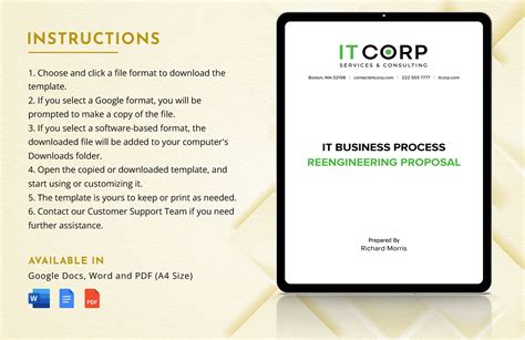 Read Online Business Process Reengineering Proposal 