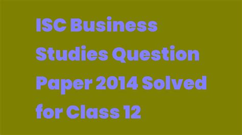 Full Download Business Question Paper 2014 Caps 