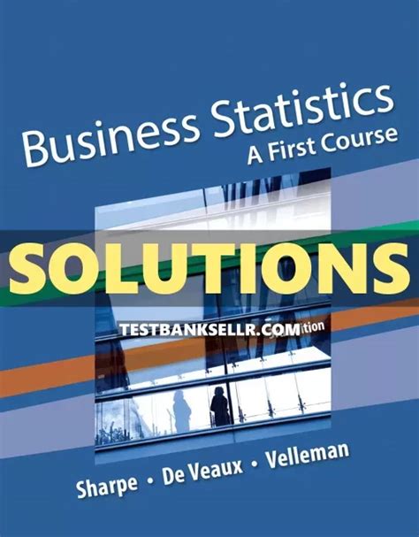 Download Business Statistics Solution Manual Sharpe Totaltelly 