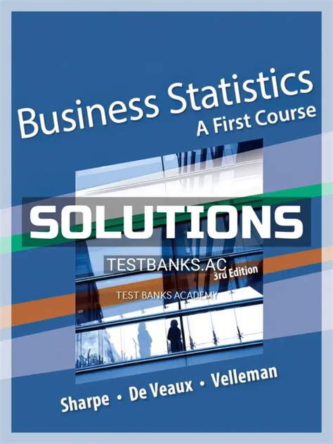 Download Business Statistics Solution Manual Sharpe Totaltelly 