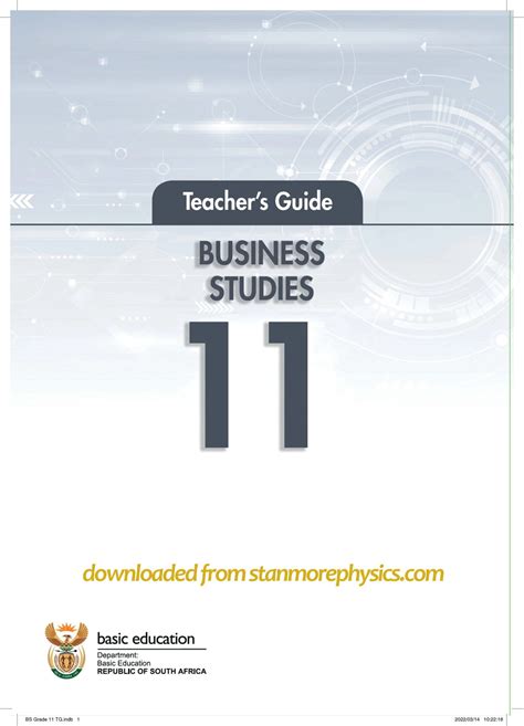 Download Business Studies Exam Paper 2008 June Grade 11 