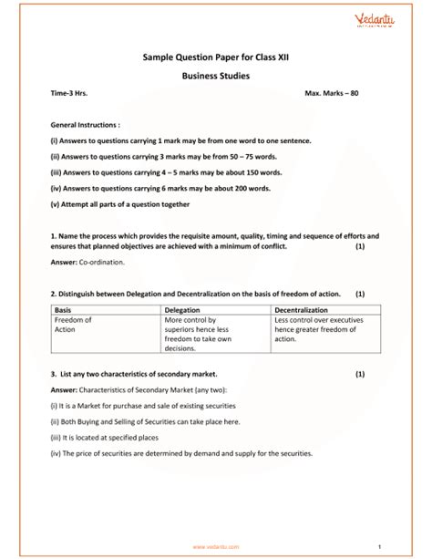 Download Business Studies Question Paper For Grade 12 March 2014 