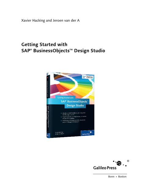 Read Businessobjects Getting Started Guide 