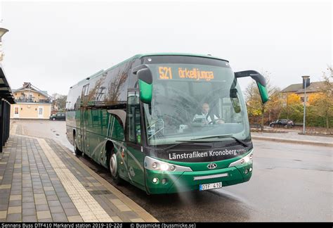 buss markaryd stockholm