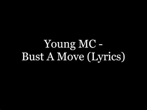 Bust A Move Lyrics