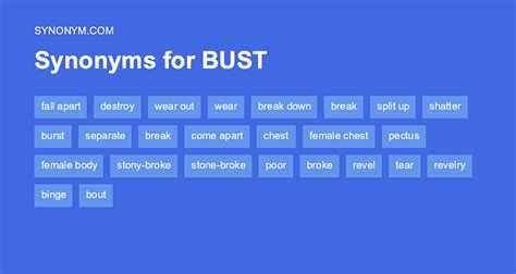bust synonyms