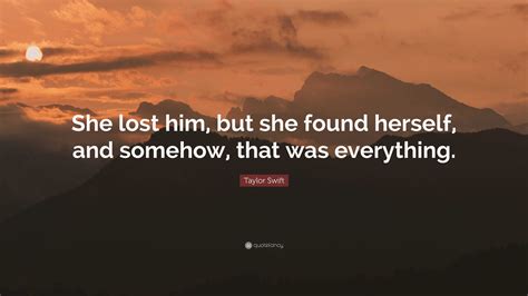But She Found Herself