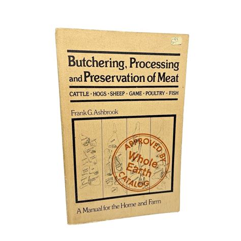 Butchering Processing And Preservation Of Meat A Manual For The Home And Farm